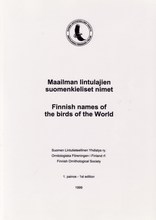 Maailman lintujen suomenkieliset nimet